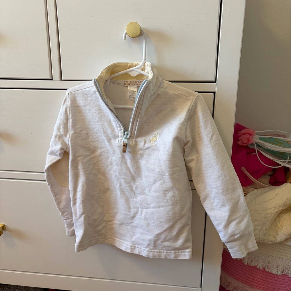 The Beaufort Bonnet Company Quarter Zip Pullover 2T